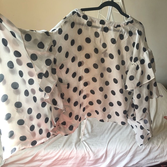 NEW*** Why Dress Polka Dot Top - Picture 5 of 5